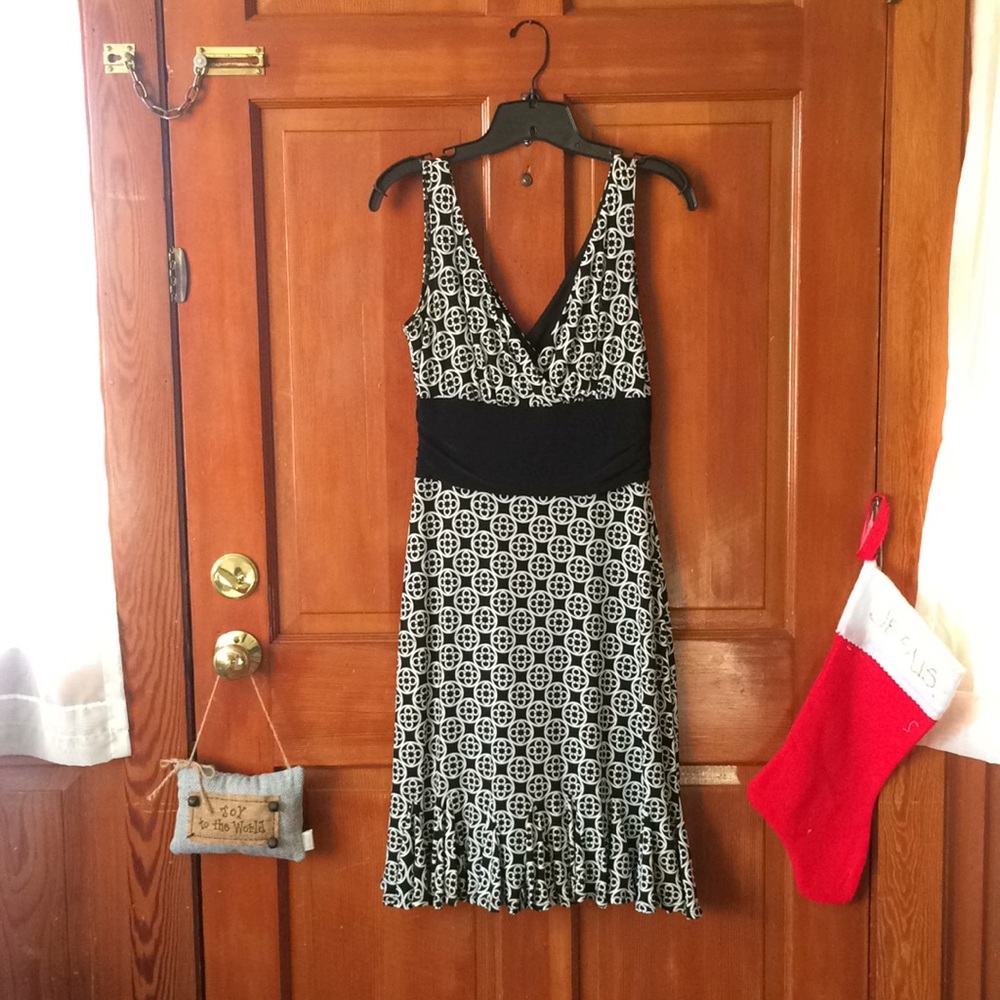 White House black market midi dress